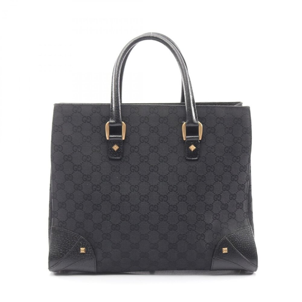 Gucci GG Canvas Handbag Black